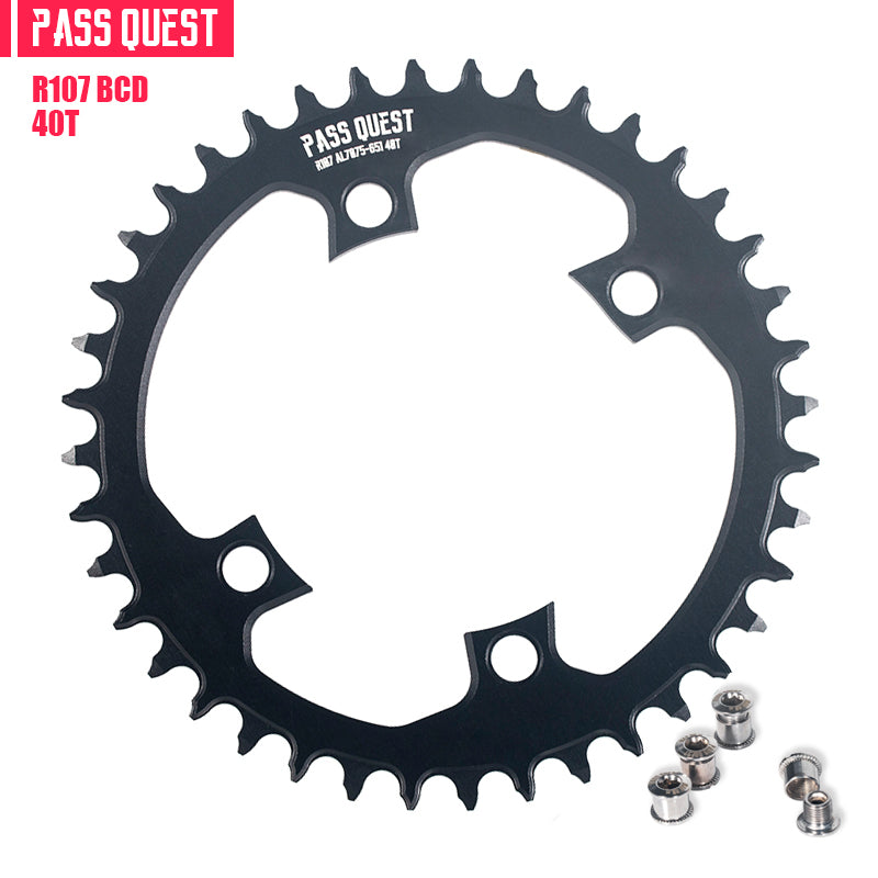SRAM RIVAL 107BCD (4-bolt) Round Narrow Wide Chainring