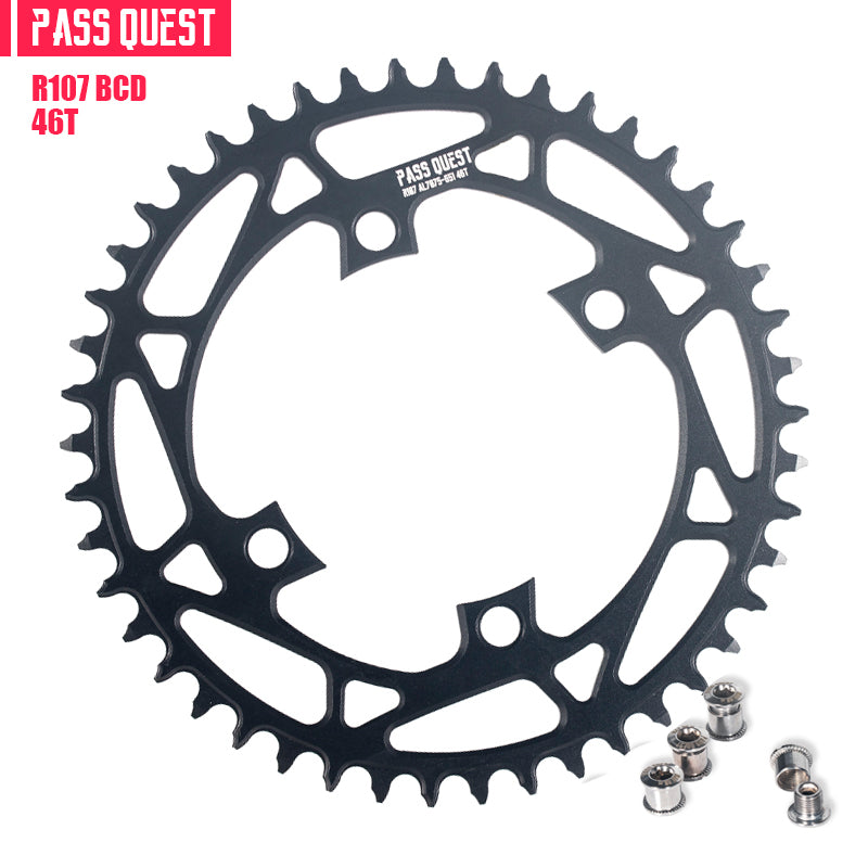 SRAM RIVAL 107BCD (4-bolt) Round Narrow Wide Chainring