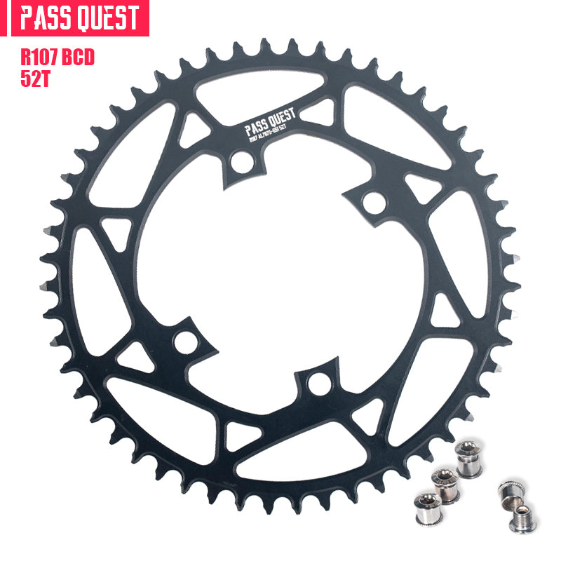 SRAM RIVAL 107BCD (4-bolt) Round Narrow Wide Chainring