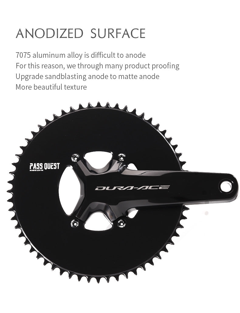 110BCD R9200 R8100 R7100 (4-bolt AERO) Round Narrow Wide Chainring