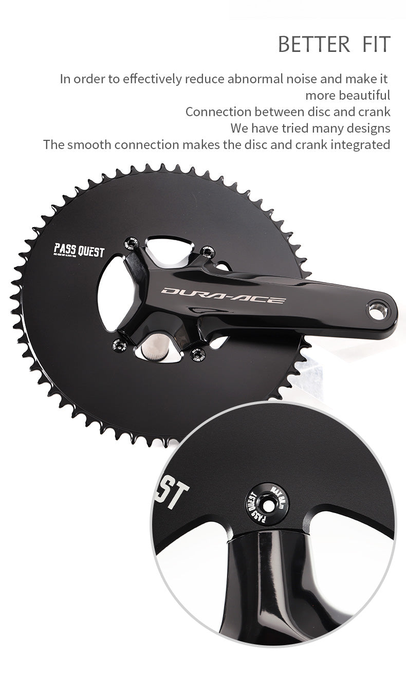 110BCD R9200 R8100 R7100 (4-bolt AERO) Round Narrow Wide Chainring