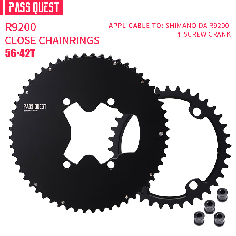 SHIMANO 110BCD R9200 R8100 2X Completely closed Round Road bike Gravel bike 11-12S