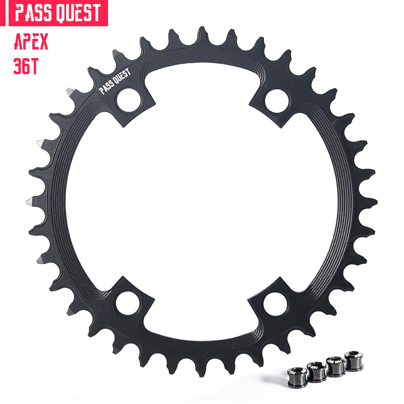 SRAM APEX 110BCD (4-bolt) Round Narrow Wide Chainring