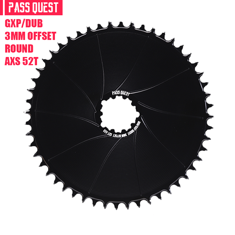 SRAM GXP/DUB ( 3mm offset) GRAVEL/ROAD Narrow Wide Chainring 36-56T /AXS