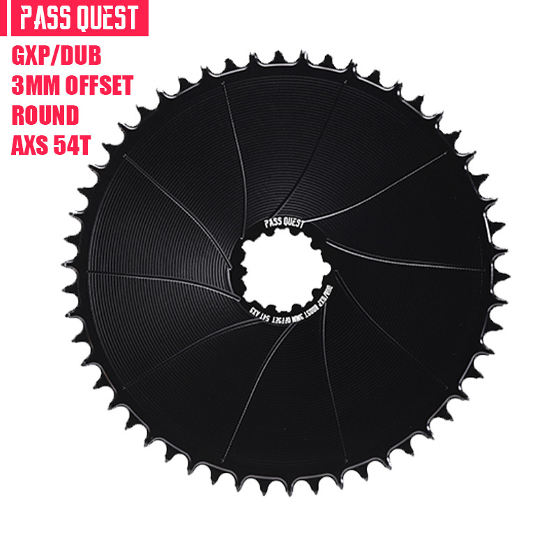SRAM GXP/DUB ( 3mm offset) GRAVEL/ROAD Narrow Wide Chainring 36-56T /AXS
