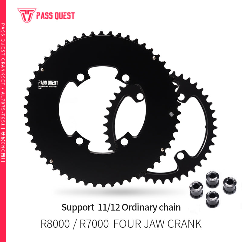 SHIMANO R110BCD 2X R800 R7000 Sprocket AERO Round Road bike Gravel bike 12S