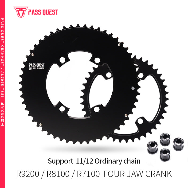 110BCD R92-8100 2X Sprocket AERO Crankshaft set Road bike Gravel bike 12S