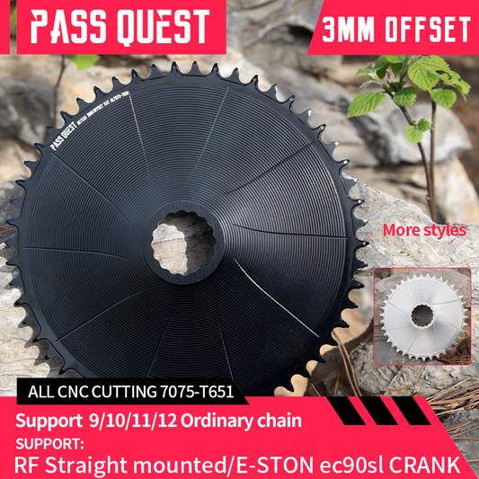 RACE FACE (3mm offset ) AERO Round Narrow Wide Chainring 28-56T