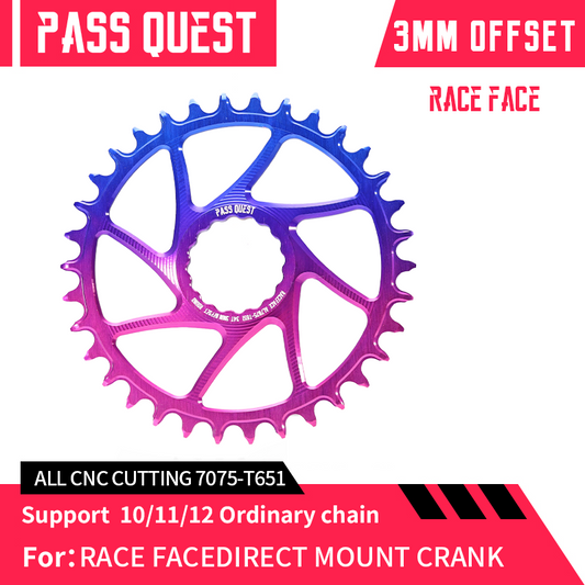 RACE FACE Boost (3mm offset) Round Narrow Wide Chainring