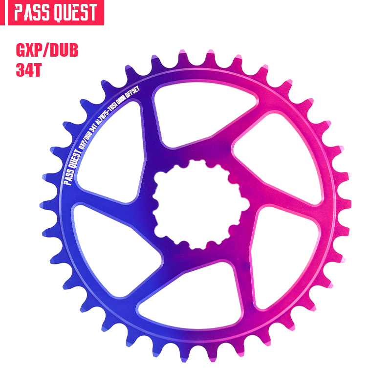 PASS QUEST 104BCD and GXP 3-nail single-speed chainring Dirt Jump urban and street Action Bike dedicated single-speed chainring