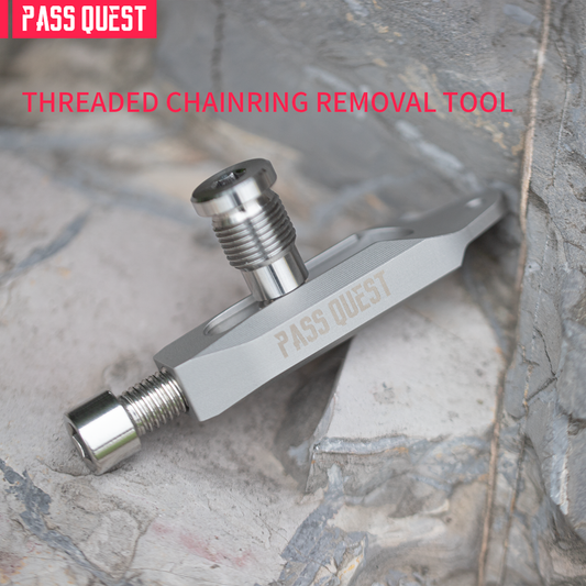 Red Xplr Power Meter Chainring Disassembly tools